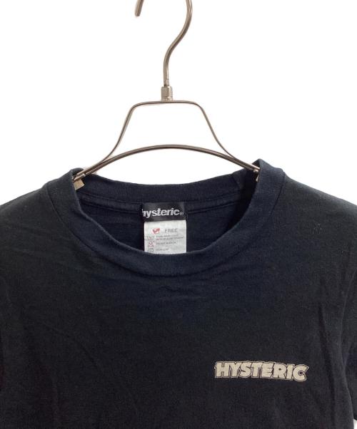 hysterics（ヒステリックス）hysterics (ヒステリックス) プリントカットソー　/　2CT-8630　/　Hysteric Glamour ブラック サイズ:FREEの古着・服飾アイテム