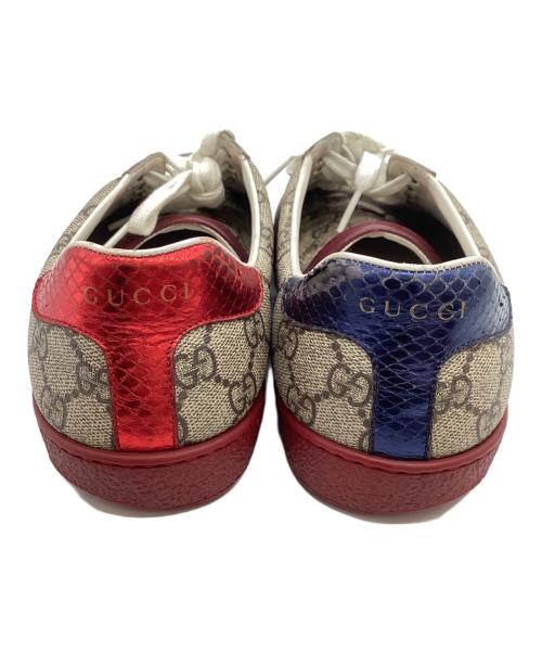 GUCCI（グッチ）GUCCI (グッチ) GGスプリームスニーカー / 429445 ベージュ サイズ:7 1/2の古着・服飾アイテム