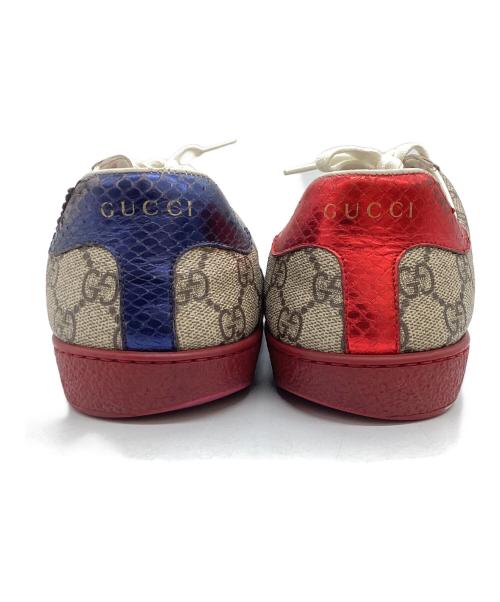 GUCCI（グッチ）GUCCI (グッチ) GGスプリームスニーカー / 429445 ベージュ サイズ:7 1/2の古着・服飾アイテム