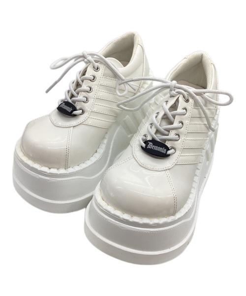 demonia（デモニア）Demonia (デモニア) 厚底スニーカー ホワイト サイズ:表記なしの古着・服飾アイテム