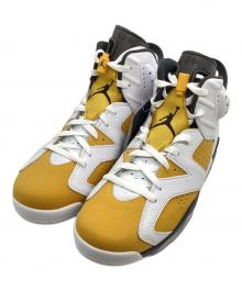 NIKE（ナイキ）の古着「Air Jordan 6 Retro "Yellow Ochre" / エアジョーダン6 レトロ "イエローオークル" / CT8529-170」｜ホワイト