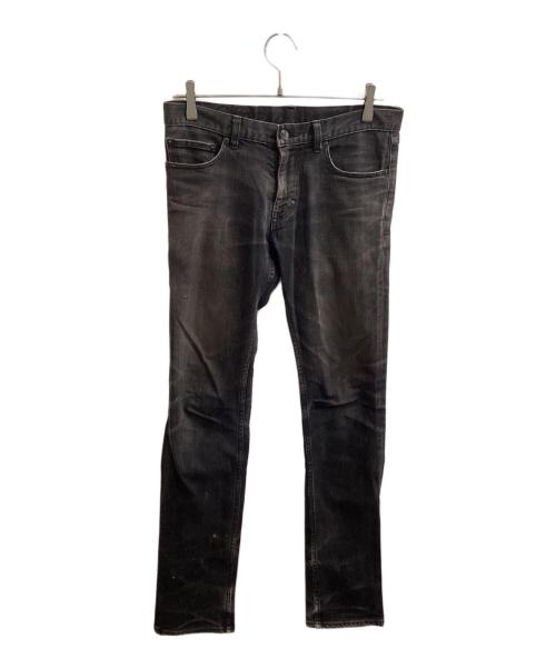 NUMBER (N)INE（ナンバーナイン）NUMBER (N)INE (ナンバーナイン) スキニーデニムパンツ/F06-NP017/06AW NOIR期 ブラック サイズ:サイズ２、レングス30の古着・服飾アイテム