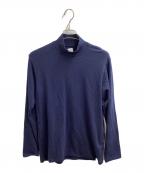 ANATOMICAアナトミカ）の古着「MOCK NECK TEE L/S / MADE IN JAPAN / 530-521-13」｜ネイビー