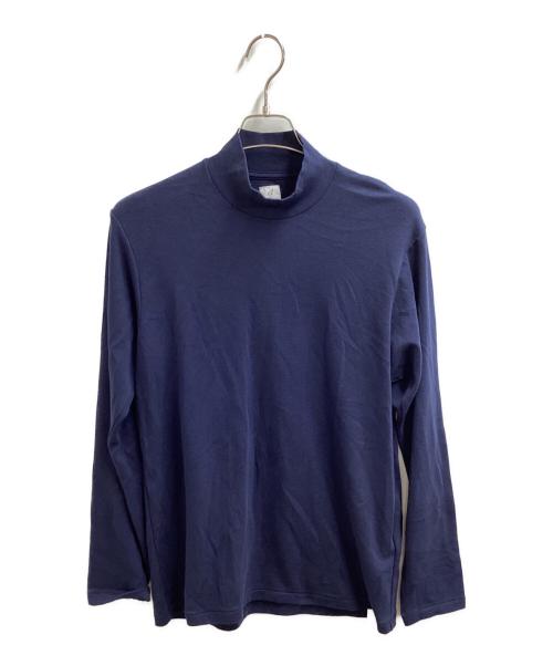 ANATOMICA（アナトミカ）ANATOMICA (アナトミカ) MOCK NECK TEE L/S / MADE IN JAPAN / 530-521-13 ネイビー サイズ:Sの古着・服飾アイテム