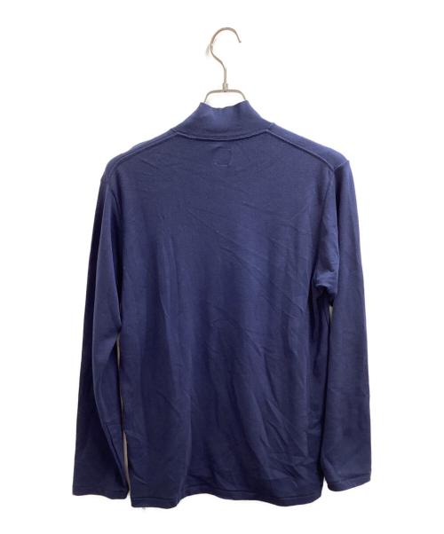 ANATOMICA（アナトミカ）ANATOMICA (アナトミカ) MOCK NECK TEE L/S / MADE IN JAPAN / 530-521-13 ネイビー サイズ:Sの古着・服飾アイテム