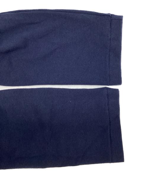 ANATOMICA（アナトミカ）ANATOMICA (アナトミカ) MOCK NECK TEE L/S / MADE IN JAPAN / 530-521-13 ネイビー サイズ:Sの古着・服飾アイテム