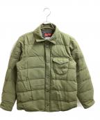MARMOT×KATO'×NANGAマーモット×カトー×ナンガ）の古着「Loger Down Shirt / ロガーダウンシャツ / 日本製 / MADE IN JAPAN」｜オリーブ