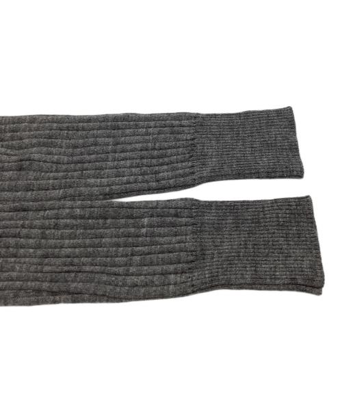 DRAWER（ドゥロワー）Drawer (ドゥロワー) 18G カシミヤシルクリブタートルニット / 6513-106-0582 グレー サイズ:1の古着・服飾アイテム