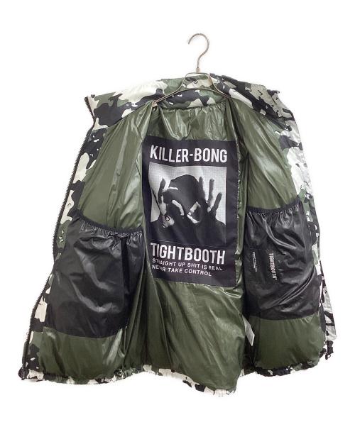 TIGHTBOOTH PRODUCTION（タイトブースプロダクション）TIGHTBOOTH PRODUCTION (タイトブースプロダクション) KILLER BONG (キラーボング) URBAN CAMO DOWN JKT / アーバンカモダウンジャケット / FW23-TBKB03 グリーン サイズ:Lの古着・服飾アイテム