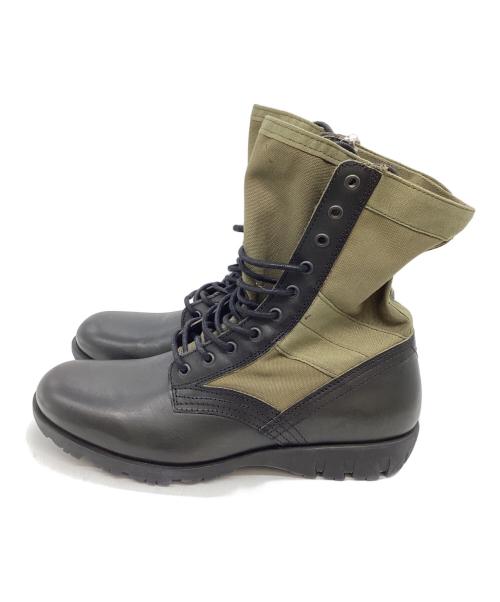 DIESEL（ディーゼル）DIESEL (ディーゼル) コンバットブーツ ブラック サイズ:42の古着・服飾アイテム