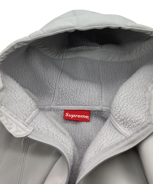 SUPREME（シュプリーム）SUPREME (シュプリーム) WINDSTOPPER Zip Up Hooded Sweatshirt / WINDSTOPPER ジップアップ フード付きスウェットシャツ / 22FW グレー サイズ:Mの古着・服飾アイテム