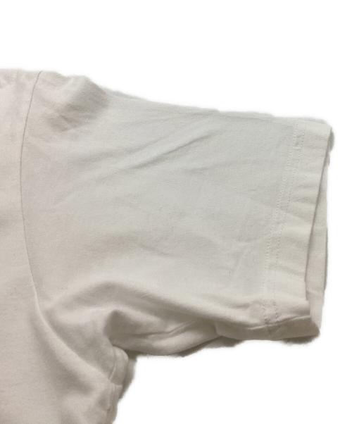 COMME des GARCONS HOMME（コムデギャルソン オム）COMME des GARCONS HOMME (コムデギャルソン オム) 綿天竺製品ロゴプリント Tシャツ ホワイト サイズ:Sの古着・服飾アイテム