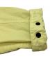 中古・古着 STONE ISLAND (ストーンアイランド) ガーメントダイコットンワークシャツ/7415110WN/21SS イエロー サイズ:M：21000円