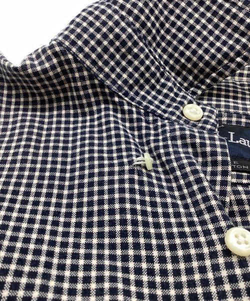 RALPH LAUREN（ラルフローレン）RALPH LAUREN (ラルフローレン) BLAKE チェックシャツ / 半袖シャツ ブラック サイズ:Lの古着・服飾アイテム