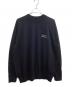 THE ENNOY PROFESSIONAL（ザ エンノイ プロフェッショナル）の古着「25AW / MERINO WOOL SWEATER /  メリノ ウール セーター」｜ブラック