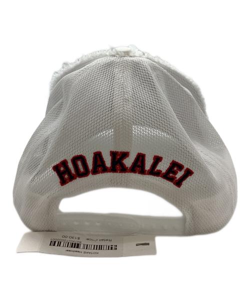 YOSHINORI KOTAKE（ヨシノリ コタケ）YOSHINORI KOTAKE (ヨシノリ コタケ) メッシュキャップ ホワイト×パープルの古着・服飾アイテム