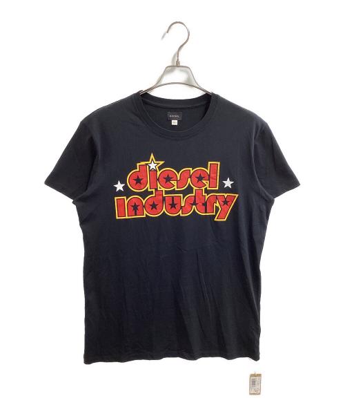 DIESEL（ディーゼル）DIESEL (ディーゼル) プリントTシャツ ブラック サイズ:XLの古着・服飾アイテム