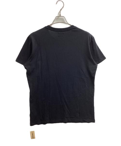 DIESEL（ディーゼル）DIESEL (ディーゼル) プリントTシャツ ブラック サイズ:XLの古着・服飾アイテム