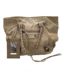 BALENCIAGA（バレンシアガ）の古着「ザ・サンデートートバッグ / 228750 / 2525・1669」｜ベージュ