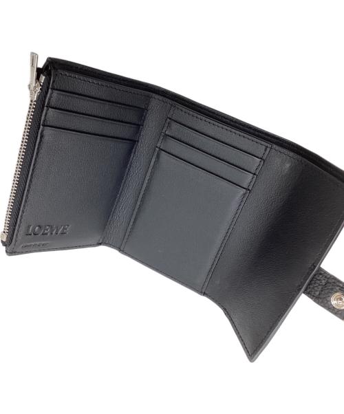 LOEWE（ロエベ）LOEWE   (ロエベ) バーティカルウォレット スモール / Vertical Wallet Small / スペイン製 / Made In Spain ブラックの古着・服飾アイテム