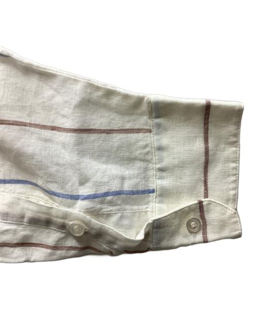 WEEKEND Max Mara（ウィークエンド マックスマーラ）WEEKEND Max Mara (ウィークエンド マックスマーラ) リネンスキッパーシャツ アイボリー サイズ:40の古着・服飾アイテム