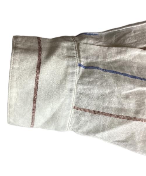 WEEKEND Max Mara（ウィークエンド マックスマーラ）WEEKEND Max Mara (ウィークエンド マックスマーラ) リネンスキッパーシャツ アイボリー サイズ:40の古着・服飾アイテム