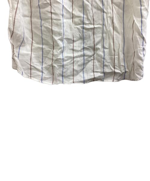 WEEKEND Max Mara（ウィークエンド マックスマーラ）WEEKEND Max Mara (ウィークエンド マックスマーラ) リネンスキッパーシャツ アイボリー サイズ:40の古着・服飾アイテム