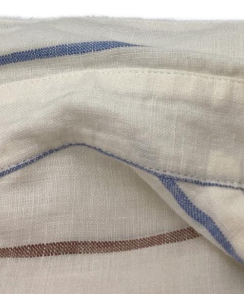 WEEKEND Max Mara（ウィークエンド マックスマーラ）WEEKEND Max Mara (ウィークエンド マックスマーラ) リネンスキッパーシャツ アイボリー サイズ:40の古着・服飾アイテム