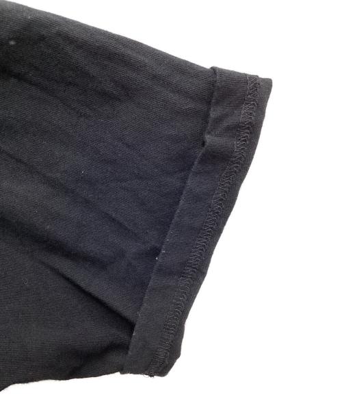 BlackEyePatch（ブラックアイパッチ）BlackEyePatch (ブラックアイパッチ) TIGHTBOOTH PRODUCTION (タイトブースプロダクション) 取扱注意プリント Tシャツ ブラック サイズ:Lの古着・服飾アイテム