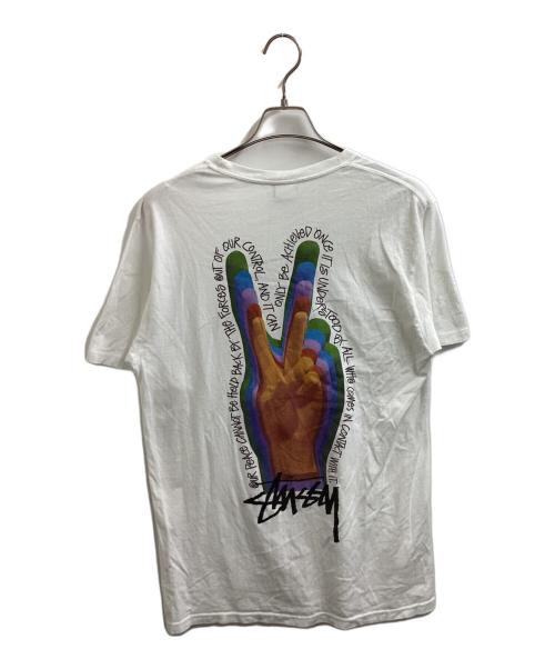 stussy（ステューシー）stussy (ステューシー) Tシャツ ホワイト サイズ:Mの古着・服飾アイテム