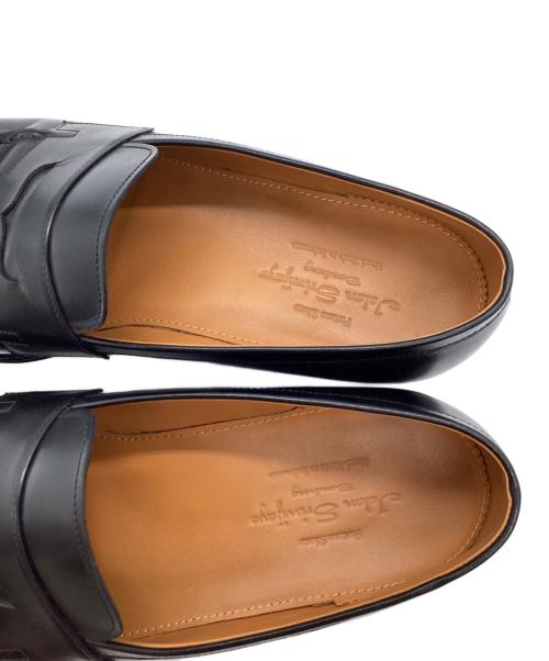 Jalan Sriwijaya（ジャランスリウァヤ）Jalan Sriwijaya (ジャランスリウァヤ) 98998 Garuda / コインローファー ブラック サイズ:UK9の古着・服飾アイテム