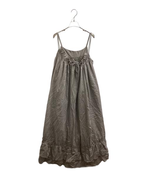 FILMUS 13（フィルムス トレーズ）FILMUS 13 (フィルムス トレーズ) キャミソールワンピース　/　415DR015 グレー サイズ:FREEの古着・服飾アイテム
