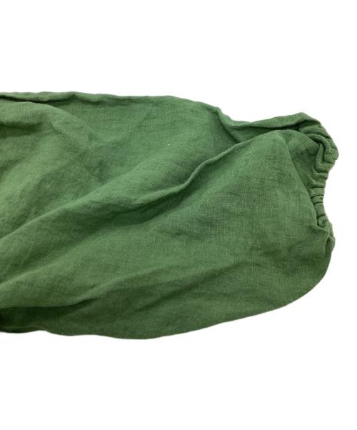 CBP（シービーピー）CBP (シービーピー) リネンカシュクールワンピース / 5623-20304 オリーブ サイズ:-の古着・服飾アイテム