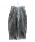 ACNE STUDIOS（アクネ ストゥディオス）の古着「スーパーバギーフィットジーンズ / Loose Fit Denim Silver/Blue / FN-MN-TROU000962 / イタリア製」｜シルバー