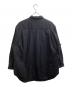 MM6 Maison Margiela (エムエムシックスメゾンマルジェラ) ワンポイント刺繍中綿シャツジャケット/S62DL0009 S47294 ブラック サイズ:42：18000円