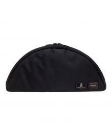 PORTER×ANREALAGE（ポーター×アンリアレイジ）の古着「ほぼ日 サークルケース / 手帳カバー」｜ブラック