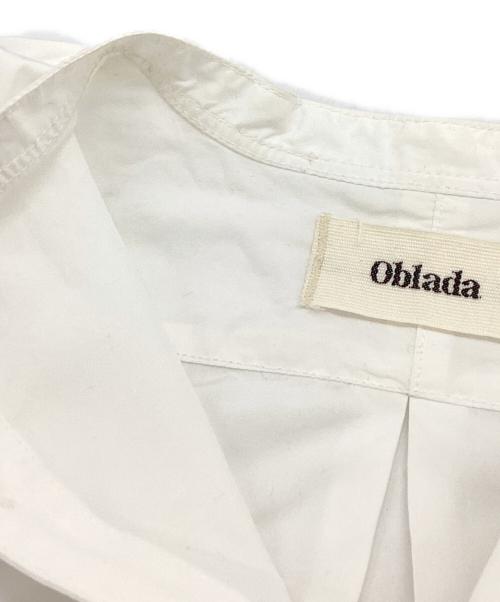 oblada.（オブラダ）oblada. (オブラダ) POSTMAN SHIRT / ポストマンシャツ / S2310BL02 ホワイト サイズ:0Sの古着・服飾アイテム