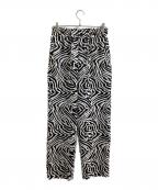 oblada.オブラダ）の古着「ZEBRA PANTS/S2510PT09」｜ホワイト×ブラック