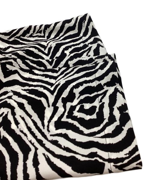 oblada.（オブラダ）oblada. (オブラダ) ZEBRA PANTS/S2510PT09 ホワイト×ブラック サイズ:Mの古着・服飾アイテム