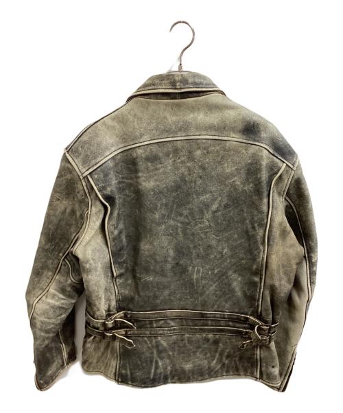 HARLEY-DAVIDSON（ハーレーダビッドソン）HARLEY-DAVIDSON (ハーレーダビッドソン) エイジングライダースジャケット ブラック サイズ:Lの古着・服飾アイテム