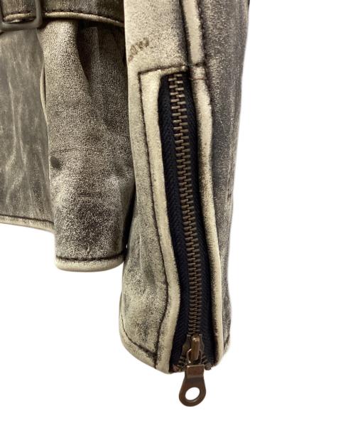 HARLEY-DAVIDSON（ハーレーダビッドソン）HARLEY-DAVIDSON (ハーレーダビッドソン) エイジングライダースジャケット ブラック サイズ:Lの古着・服飾アイテム