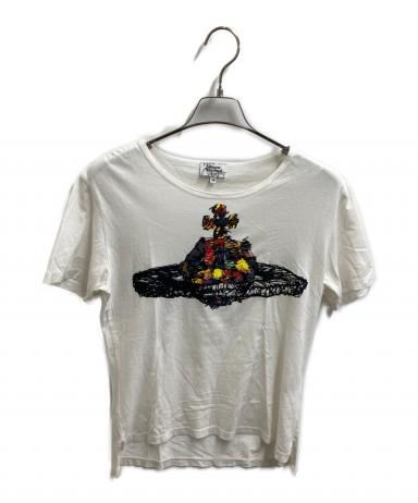 【激レアモデル☆☆フロッキーオーブ】ヴィヴィアンウエストウッド Tシャツ 半袖 中古・古着通販】Vivienne Westwood man (ヴィヴィアン ウェストウッド
