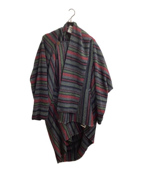 Vivienne Westwood man（ヴィヴィアン ウェストウッド マン）Vivienne Westwood man (ヴィヴィアン ウェストウッド マン) 変形ケープコート　VW-VW-83735 グレー サイズ:FREEの古着・服飾アイテム
