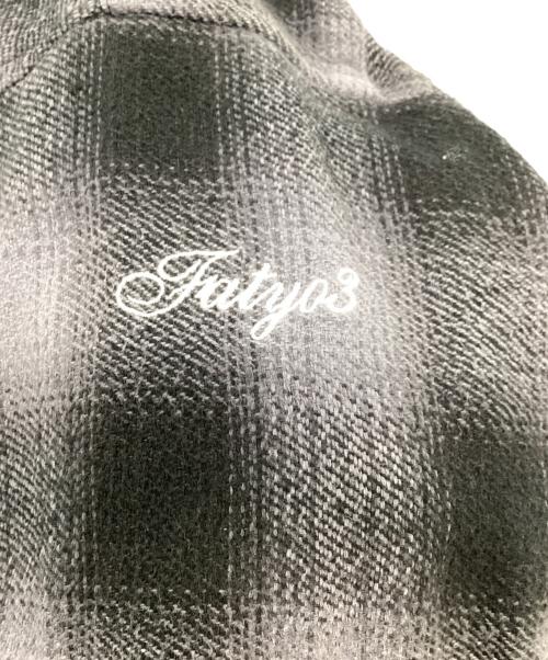 FAT（エフエーティー）FAT (エフエーティー) BIG MAC (ビッグマック) MAC SMOKY / F32420-SH08-AB ブラック×グレー サイズ:SKINNYの古着・服飾アイテム