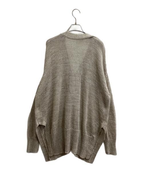 RIVE DROITE（リヴドロワ）RIVE DROITE (リヴドロワ) サイドスリット2WAYカーデ / RDZ1041305A0003 ベージュ サイズ:FREEの古着・服飾アイテム