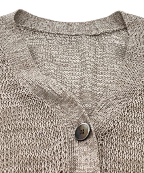 RIVE DROITE（リヴドロワ）RIVE DROITE (リヴドロワ) サイドスリット2WAYカーデ / RDZ1041305A0003 ベージュ サイズ:FREEの古着・服飾アイテム