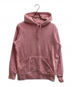 SUPREMEシュプリーム）の古着「Overdyed Hooded Sweatshirt / オーバーダイフード付きスウェットシャツ / 17SS」｜ピンク