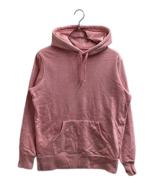SUPREME（シュプリーム）Supreme (シュプリーム) Overdyed Hooded Sweatshirt / オーバーダイフード付きスウェットシャツ / 17SS ピンク サイズ:Mの古着・服飾アイテム