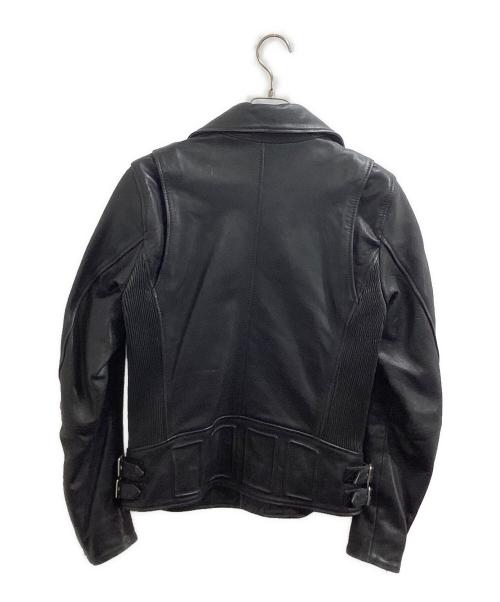 DIESEL（ディーゼル）DIESEL (ディーゼル) ラムレザーライダースジャケット / TIMELESS ブラック サイズ:Lの古着・服飾アイテム