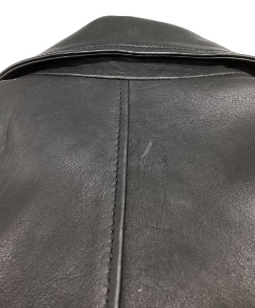 DIESEL（ディーゼル）DIESEL (ディーゼル) ラムレザーライダースジャケット / TIMELESS ブラック サイズ:Lの古着・服飾アイテム